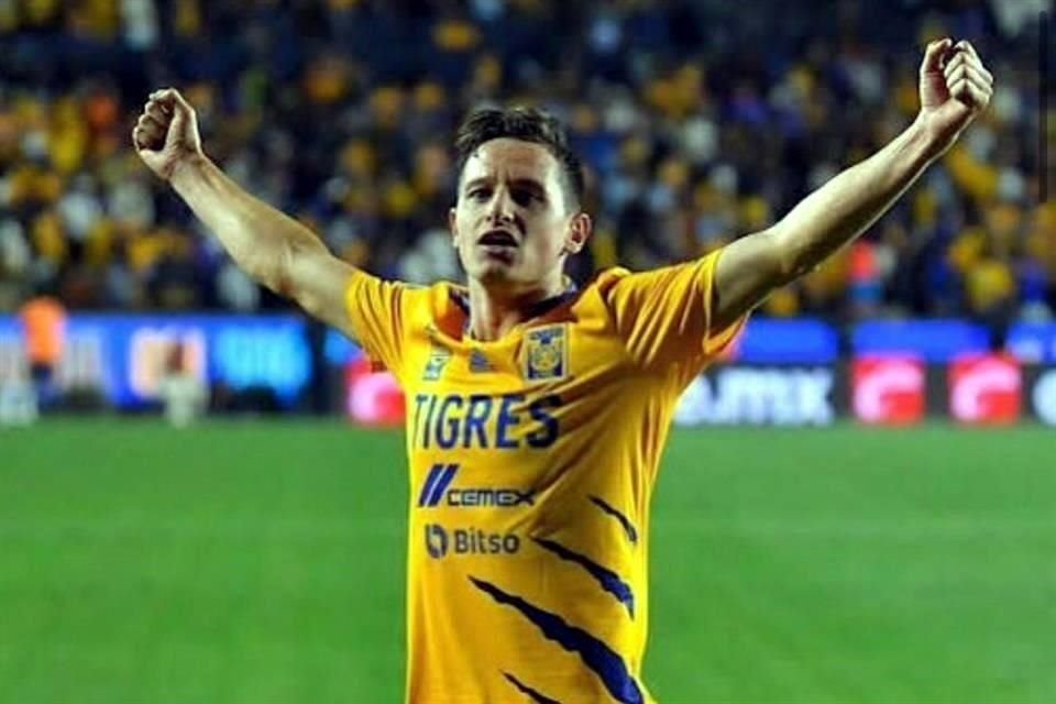 El atacante de Tigres, Florian Thauvin, le dedicó un mensaje de agradecimiento a los aficionados felinos.