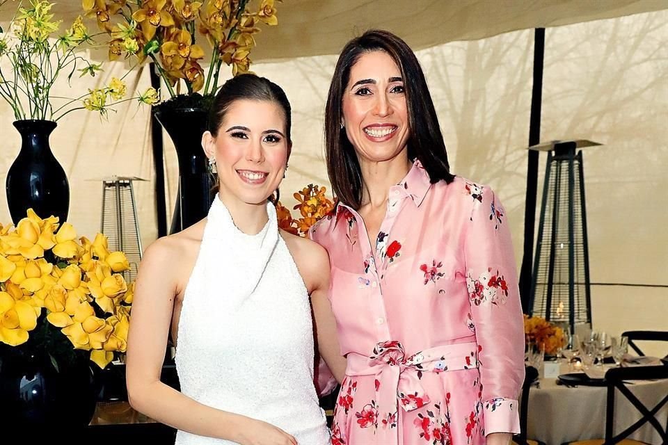 Ángela Garza Canales y Ángela Canales de Garza