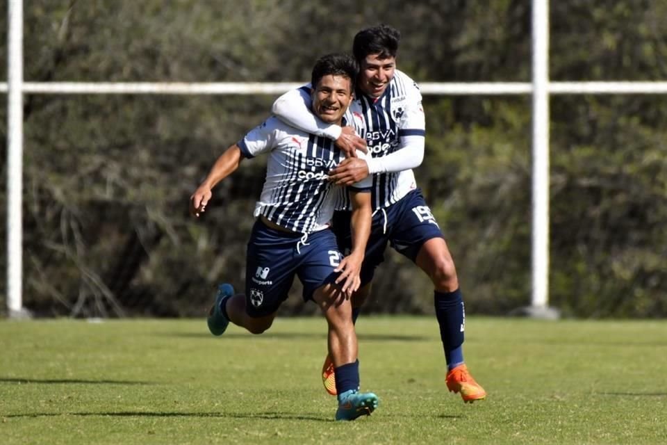Isidro Suárez anotó el gol del triunfo en El Barrial para Rayados Sub 20.