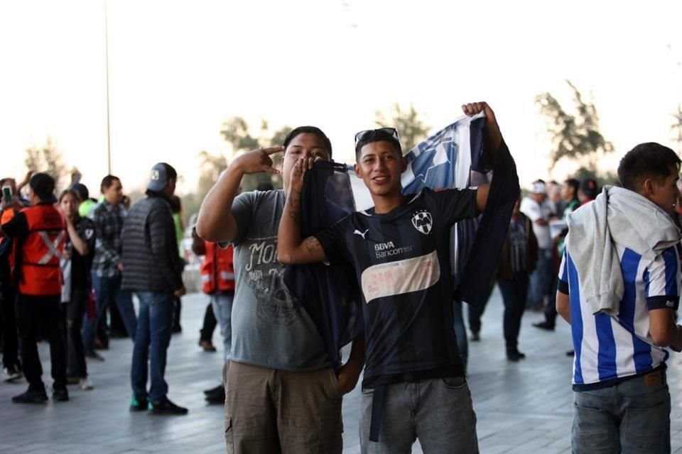 Así se vivió el ambiente previo al encuentro de la Jornada 5 entre Toluca y Rayados, en el Estadio BBVA.