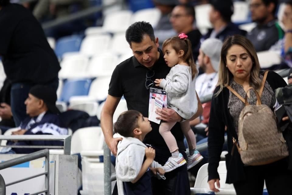 Así se vivió el ambiente previo al encuentro de la Jornada 5 entre Toluca y Rayados, en el Estadio BBVA.