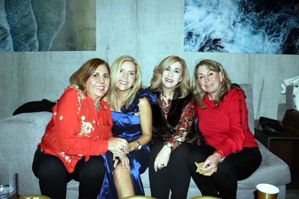 Laura Arredondo Zambrano, Lupita Galarza, Alma Leal García y María Elena Garza