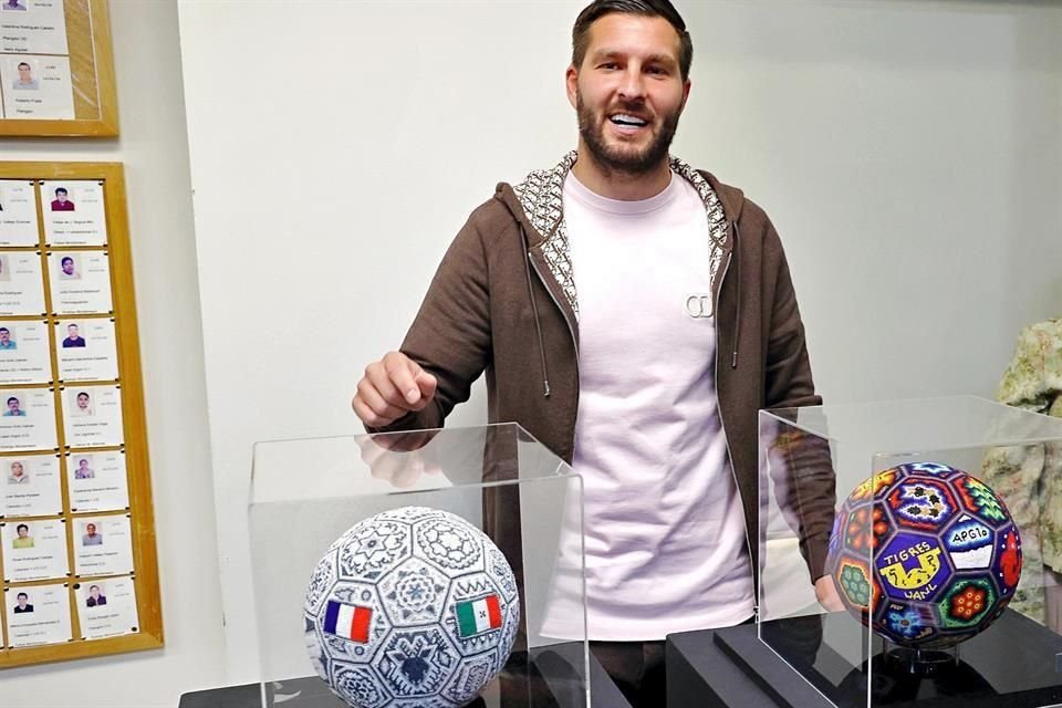 André-Pierre Gignac estará presente en la subasta.