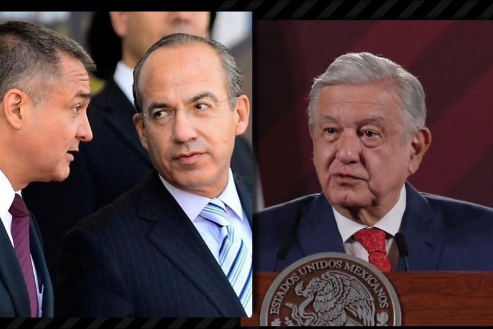 AMLO dijo que todo indica que durante la Administración de Felipe Calderón se protegía a unos delincuentes para atacar a otros.