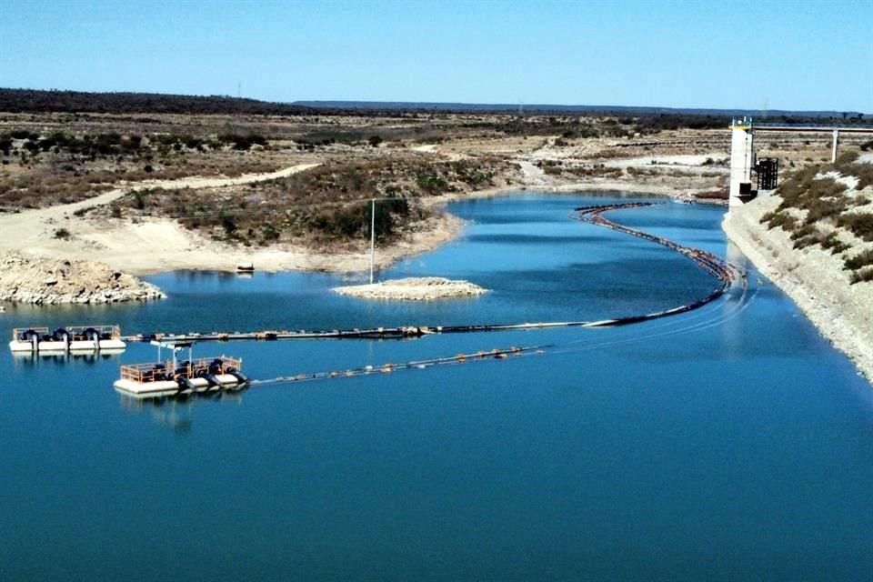 En los últimos ocho días, a la Presa Cerro Prieto se le ha extraído un promedio de 3 mil 347 litros.