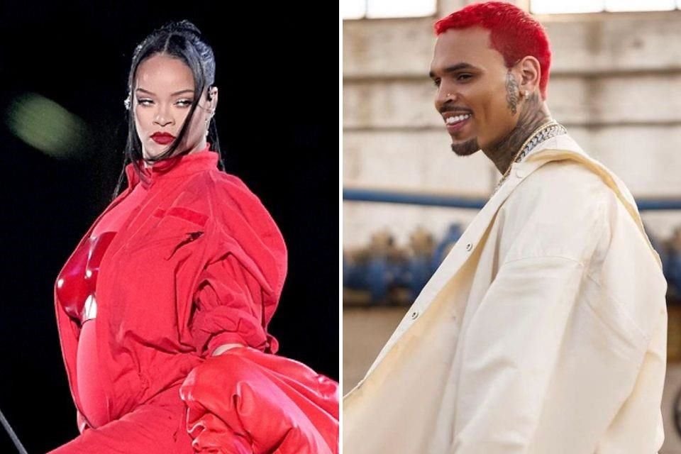 Chris Brown publicó un mensaje en relación al show de medio tiempo de Rihanna en el Super Bowl LVII.