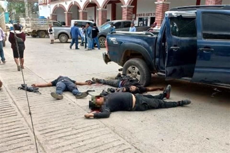 Cinco personas fueron asesinadas en la cabecera municipal de Santiago Amoltepec, ubicado en la Sierra Sur de Oaxaca.