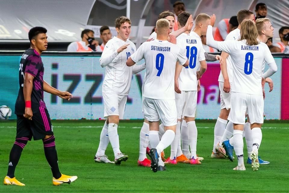 Islandia pegó primero, pero no pudieron mantener la ventaja.