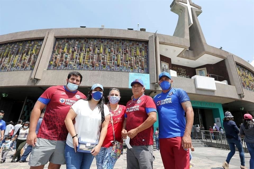 Desde Houston llegaron para celebrar el título de La Máquina.