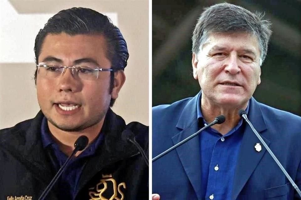 Félix Arratia (izq.) sustituirá en el cargo de Secretario de Medio Ambiente a Alfonso Martínez Muñoz.
