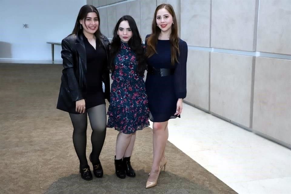 Leslie Rodríguez, Jackie Montemayor y Liliana Martínez