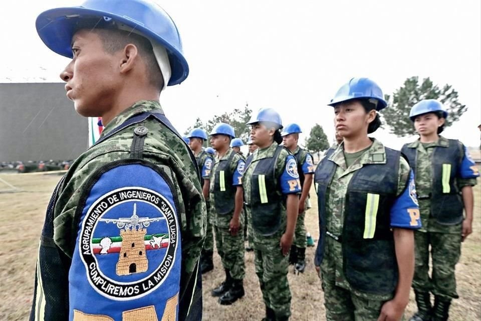 Los militares han sido empleados en este sexenio para la construcción de aeropuertos y el Tren Maya.