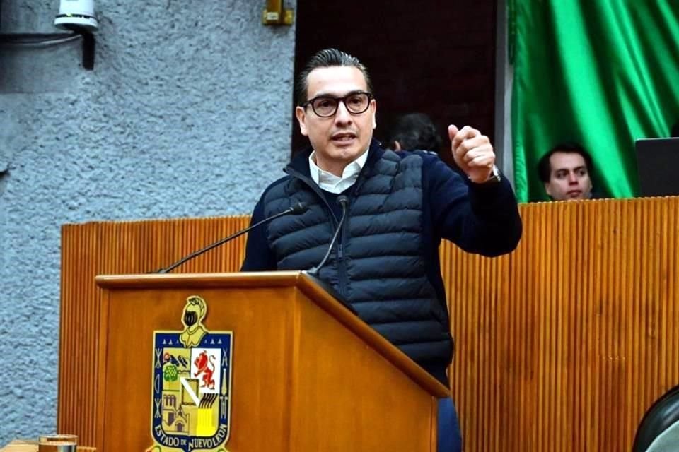 Eduardo Gaona, coordinador de MC en el Congreso local.