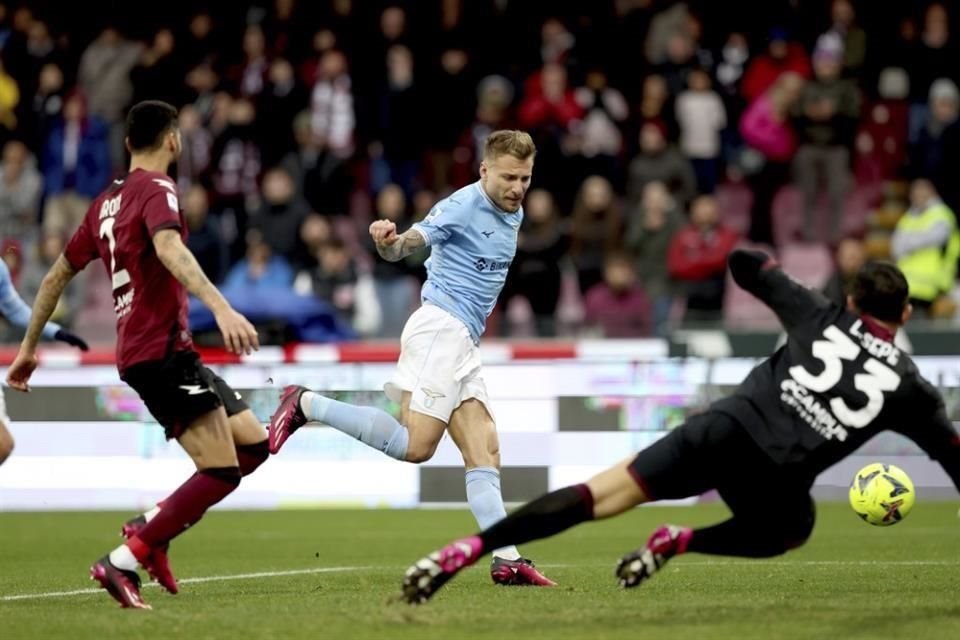 El Salernitana nada pudo hcaer el casa para evitar un nuevo descalabro en la Serie A.