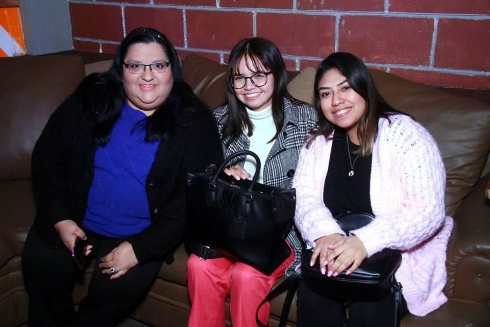 Sandra Montes, Aylin Benavides y Nataly Montalvo