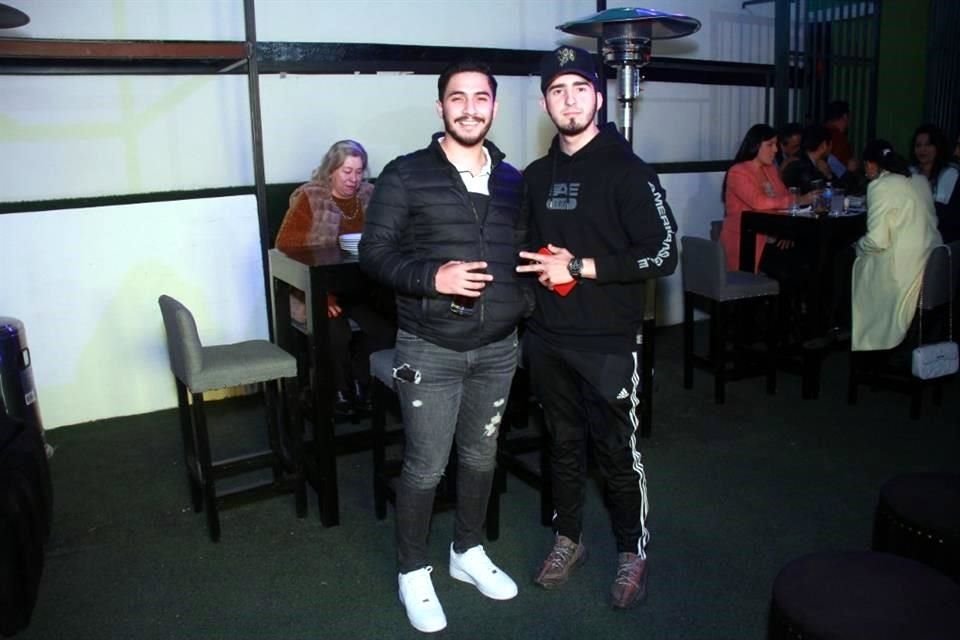Dante Olague y Axel Campos
