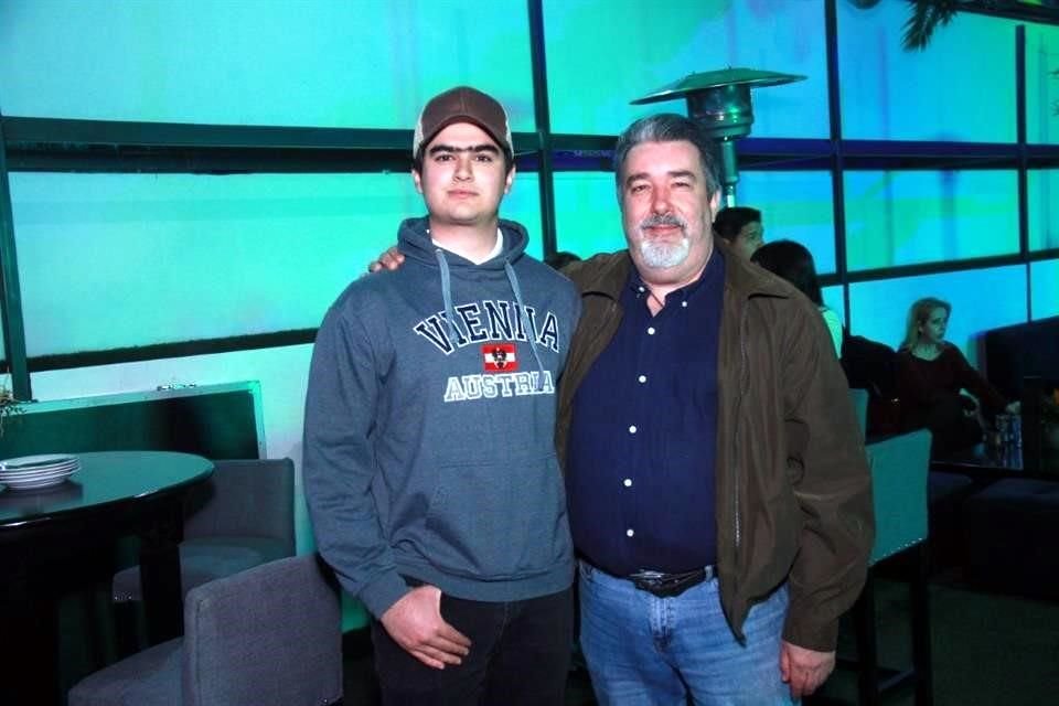Juan Pablo de la Garza y José de la Garza