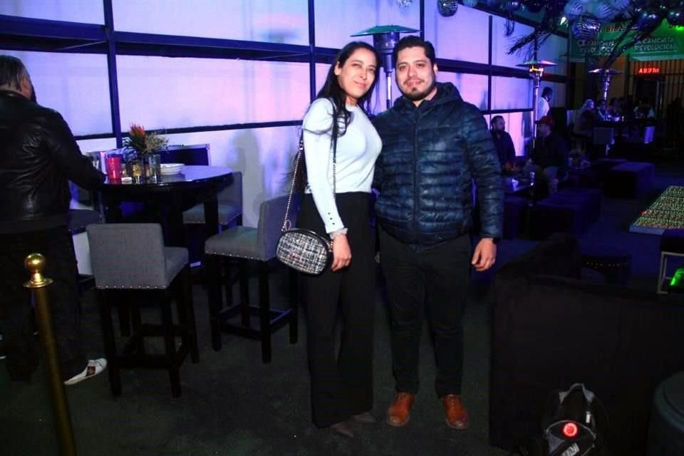 Gina Villarreal y Javier Villarreal