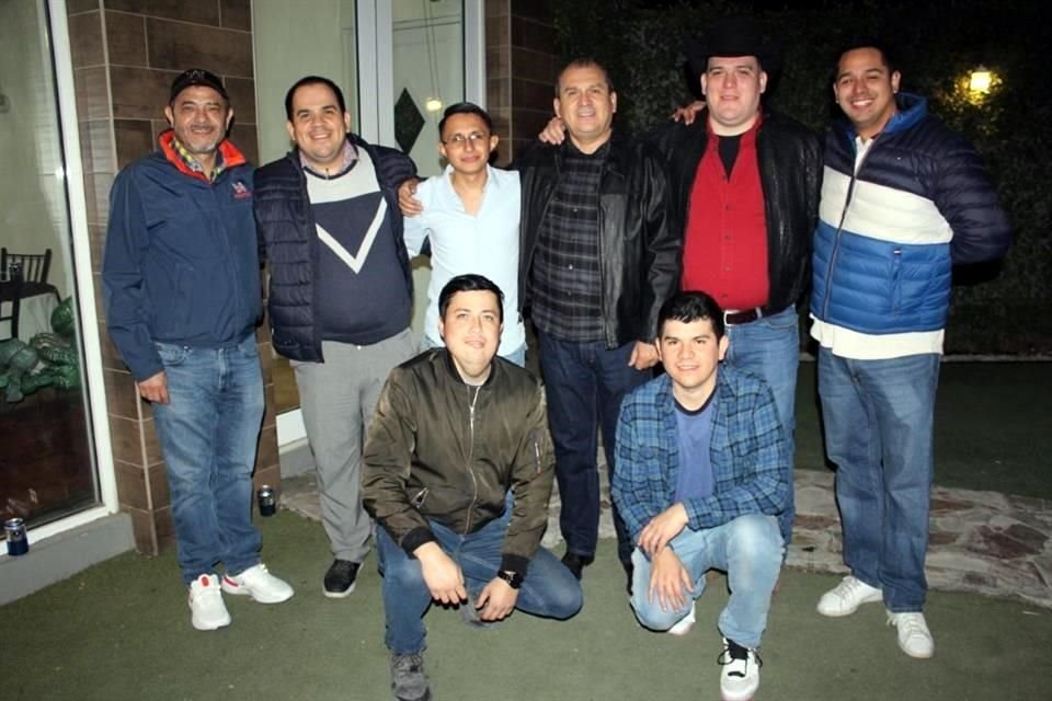 Jonathan Salazar, Francisco Gallegos, Emilio Cerda, Francisco Gallegos Jr., José Guadalupe Rodríguez Salinas, José Guadalupe Rodríguez Solís, Luis Alejandro Rodríguez Salinas y José Carlos Rodríguez S