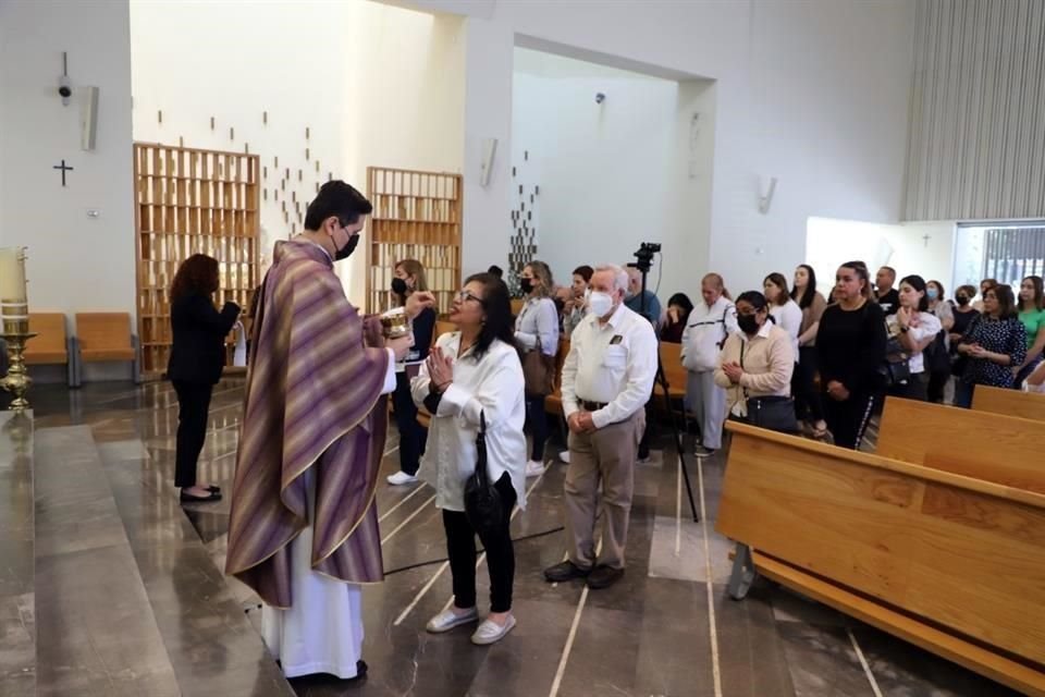 Miércoles de Ceniza en la Parroquia El Señor de la Misericordia