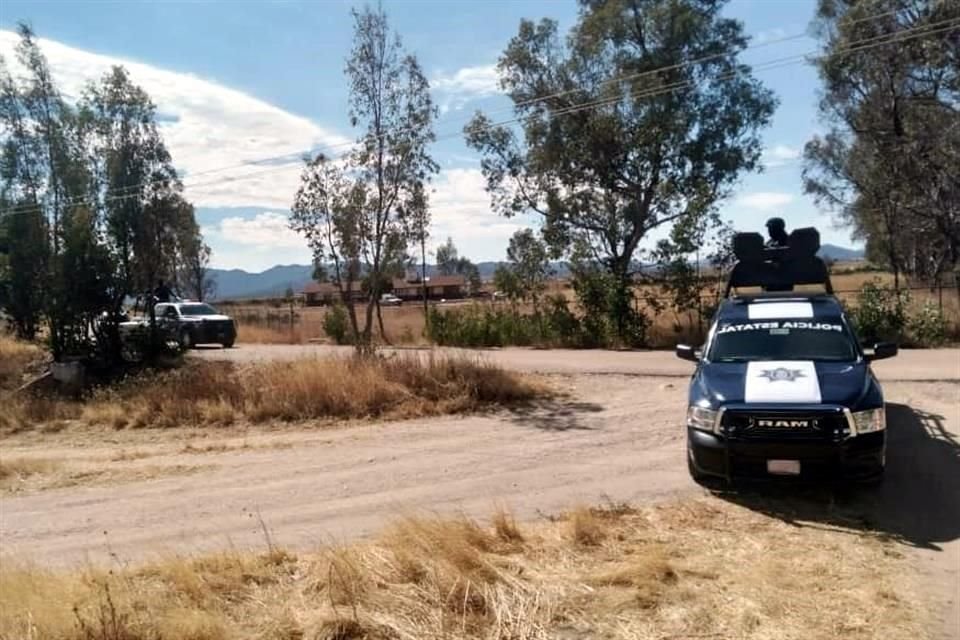 Los uniformados realizaban patrullajes en la comunidad de Guadalupe Victoria.