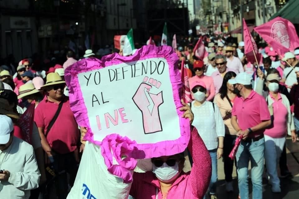 En defensa el órgano electoral.