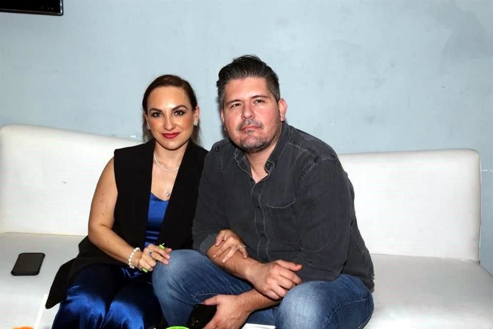 Thelma Herrera y Jorge de la Cerda