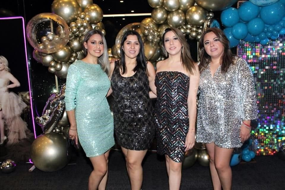 Brenda Ramones, Araceli Rivera, Alicia Hernández y Belén Acevedo