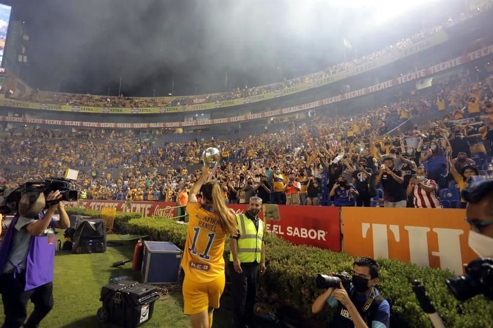 Dicha cifra representa un nuevo récord en los estadios en pandemia dentro de la Liga MX Femenl.