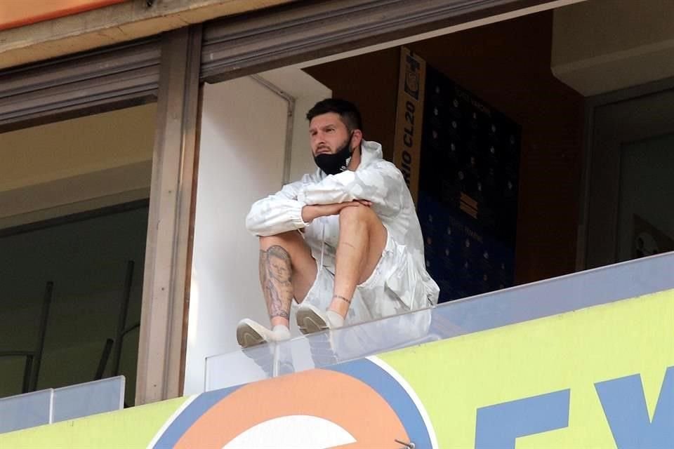 André-pierre Gignac presenció la Final desde un palco.