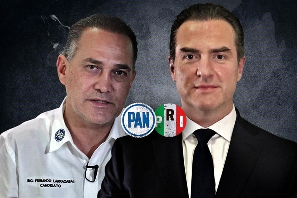 El candidato del PAN a la Gubernatura, Fernando Larrazabal, integra junto con el hermano de su oponente del PRI, Adrián de la Garza, un grupo empresarial para la compra de terrenos.