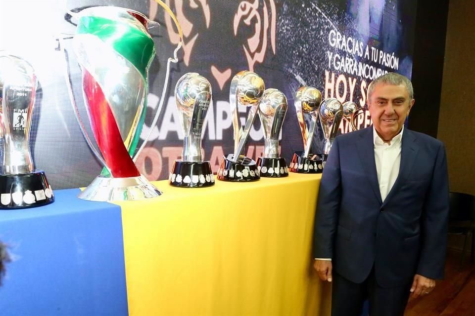 El 'Inge' cosechó éxitos durante su gestión como presidente de Tigres.