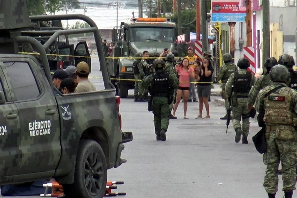 Cinco jóvenes murieron a manos de militares, por lo que la FGR abrió una indagatoria.