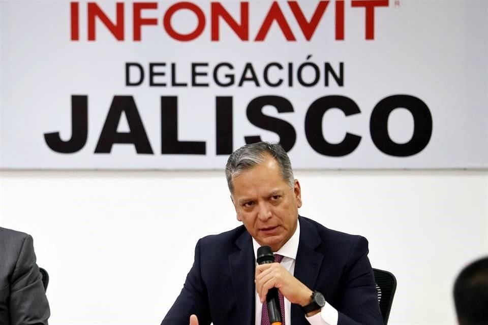 Mario Macías Robles, titular de la Dirección Sectorial de los Trabajadores (DST) del Infonavit.