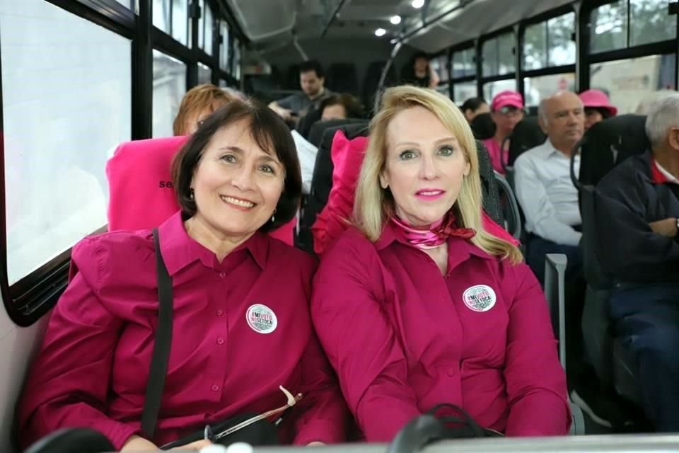 Catalina Vera y Lorena Zorrilla de Schwarzer