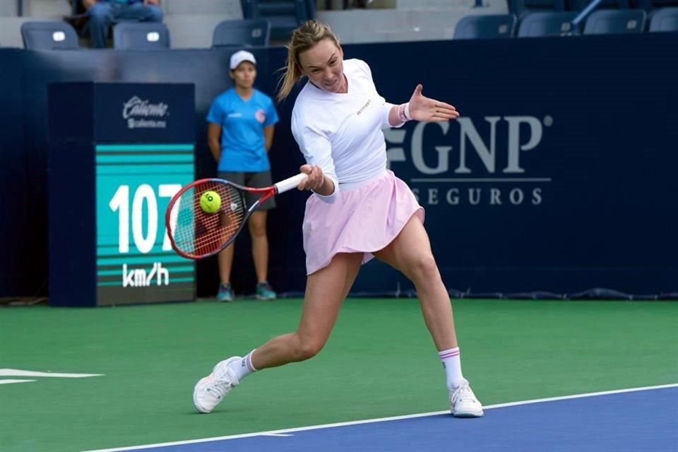 Donna Vekic se medirá en Semifinales a la china Lin Zhu.