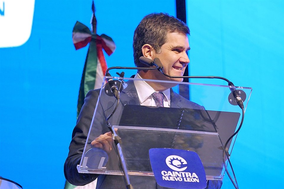 Máximo Vedoya, nuevo Presidente de CAINTRA Nuevo León.