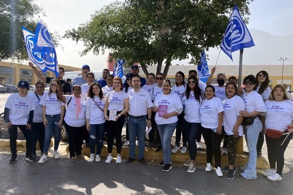 Panistas buscan crear consciencia de la problemática que hay en Nuevo León en el tema de feminicidios