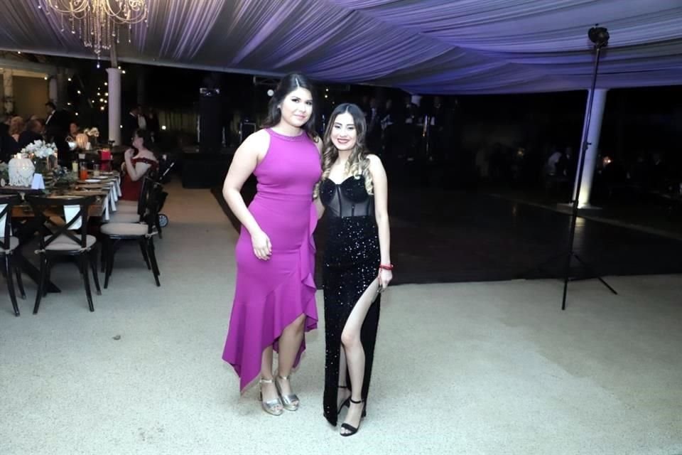 Alicia Escobedo y Perla Flores