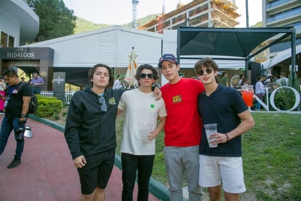 Servando Cano, Andres Lebon, Marcelo Cazarin, Patricio Salazar