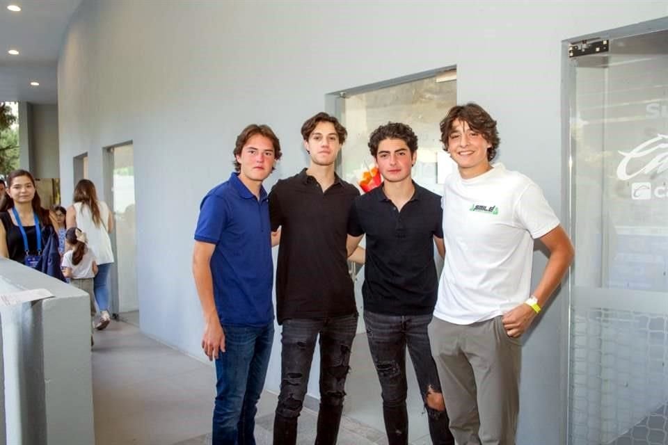 Luis Cavazos, Federico Lozano, Alfredo Kaun, Santiago Guerra
