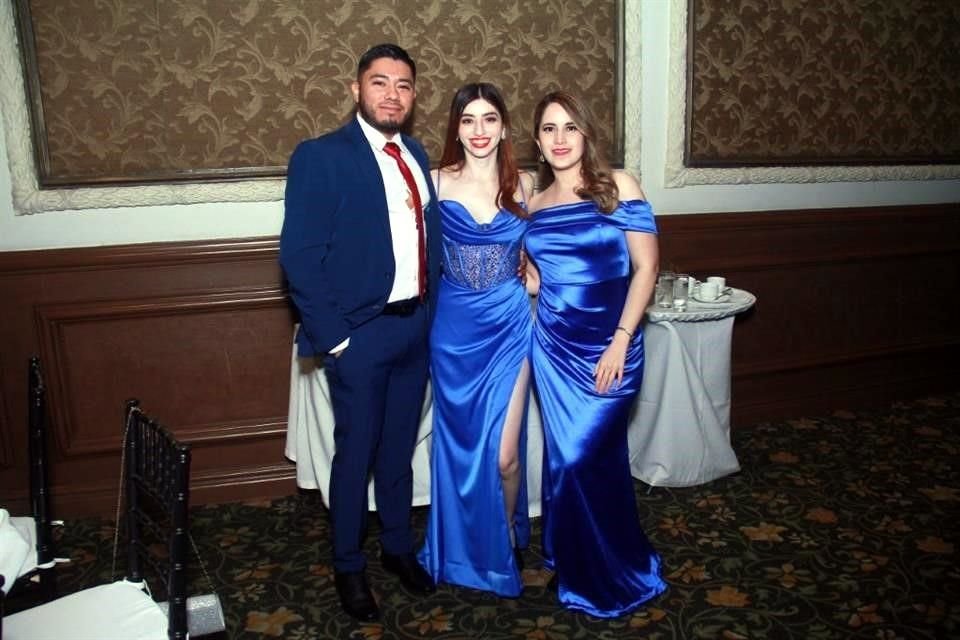 Francisco Arellano, Marina de Luna y Gladys Garza