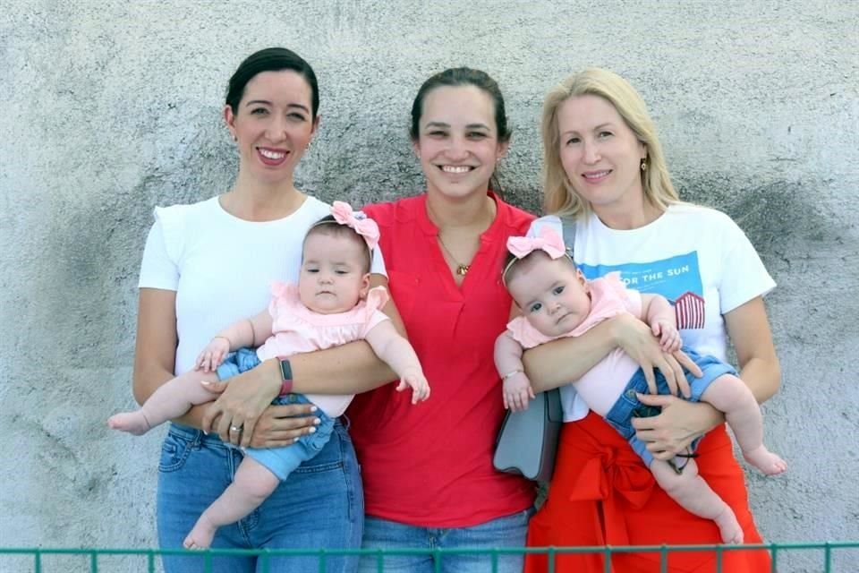 Claudia Azcárraga, Ana Lura Fernández , Sofía González, Balbina Lozano y Romina Lozano