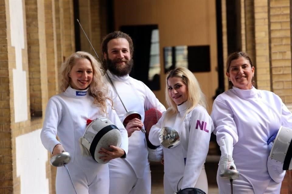 Nancy Guzmán, Max Fernández, María Fernanda García Sada y Marcela Odriozola 