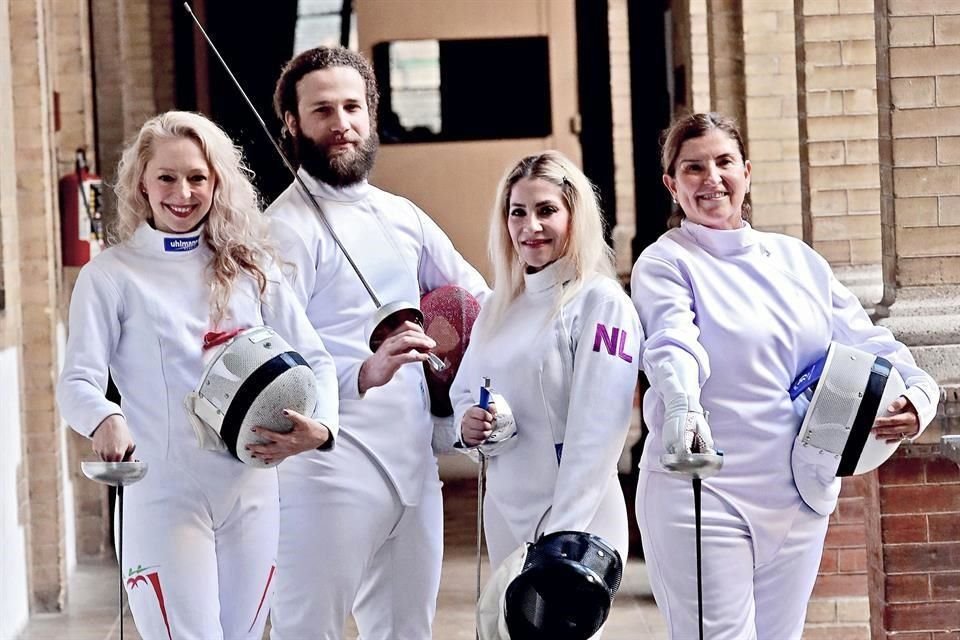 Nancy Guzmán, Max Fernández, María Fernanda García Sada y Marcela Odriozola