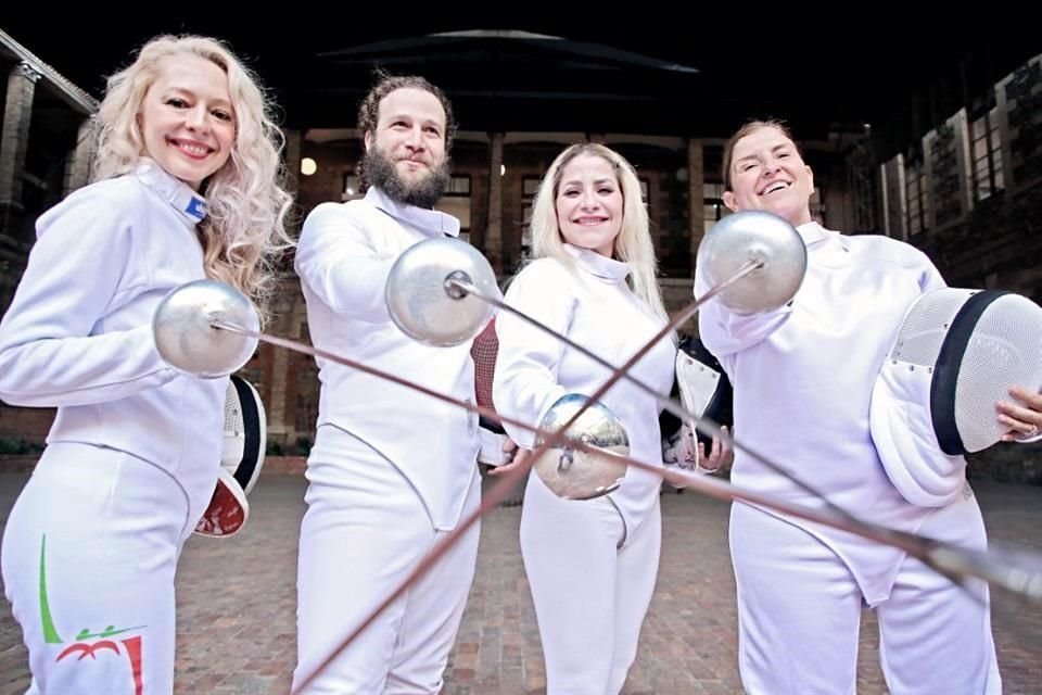 Nancy Guzmán, Max Fernández, María Fernanda García Sada y Marcela Odriozola