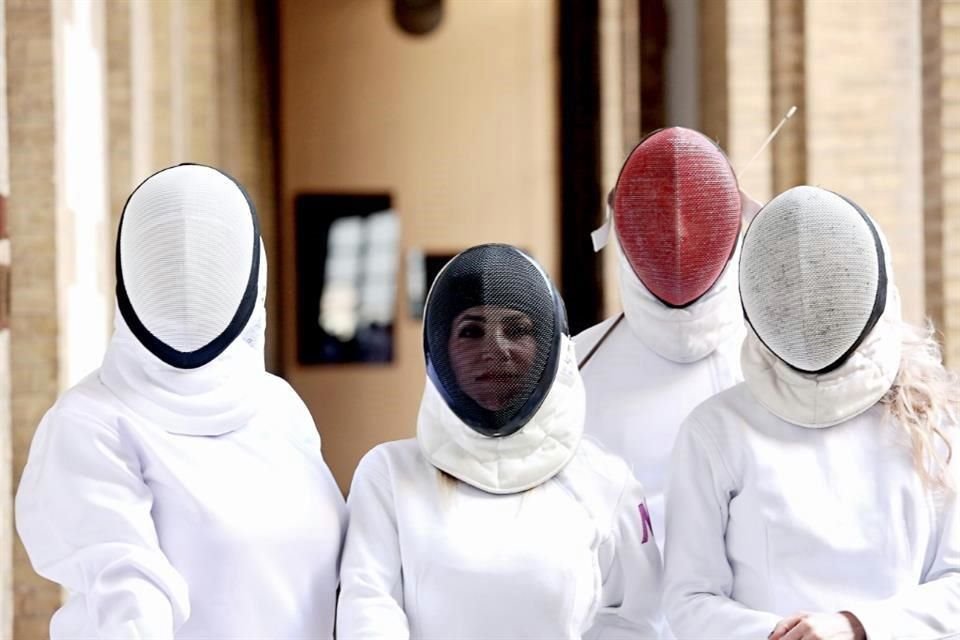 Marcela Odriozola, María Fernanda García Sada, Max Fernández y Nancy Guzmán