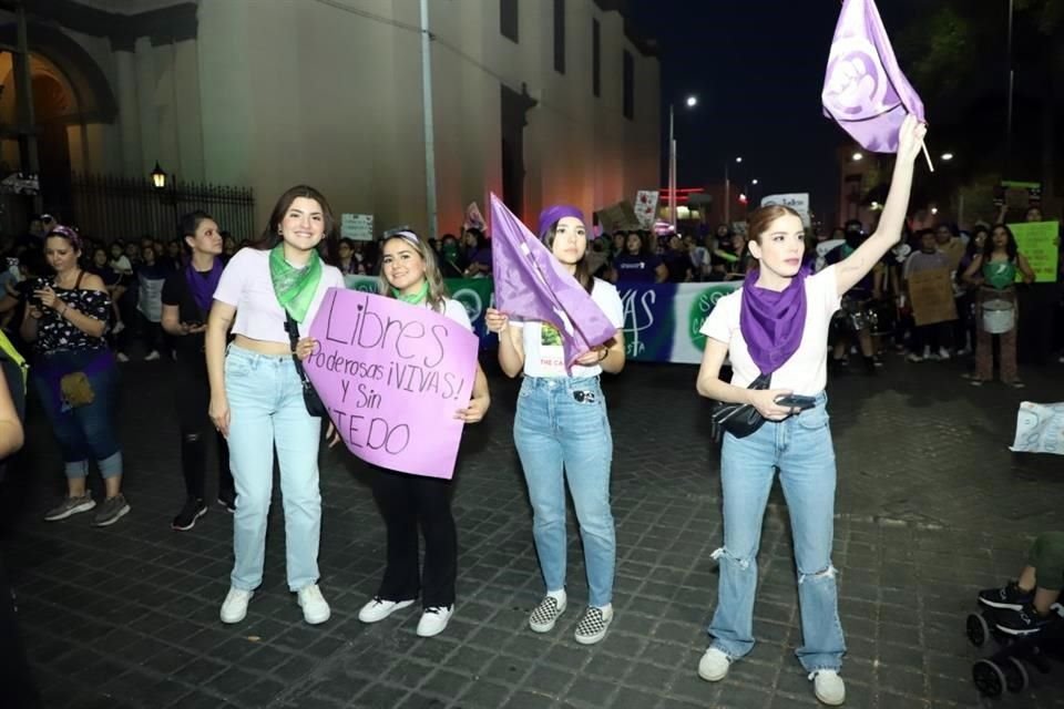 Ana Martínez, Carolina Ruiz, Karina Hernández y Ana Mireles