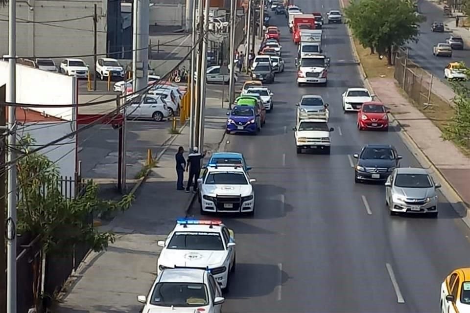 En menos de 10 minutos diversas carambolas y choques se registraron en un tramo de 400 metros en la Av. Rangel Frías, ocasionando caos vial.