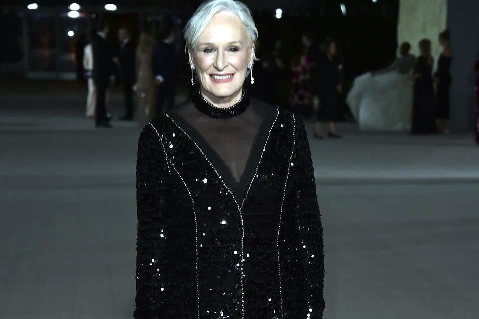 Glenn Close era una de las presentadoras de los Premios Óscar de esta noche.